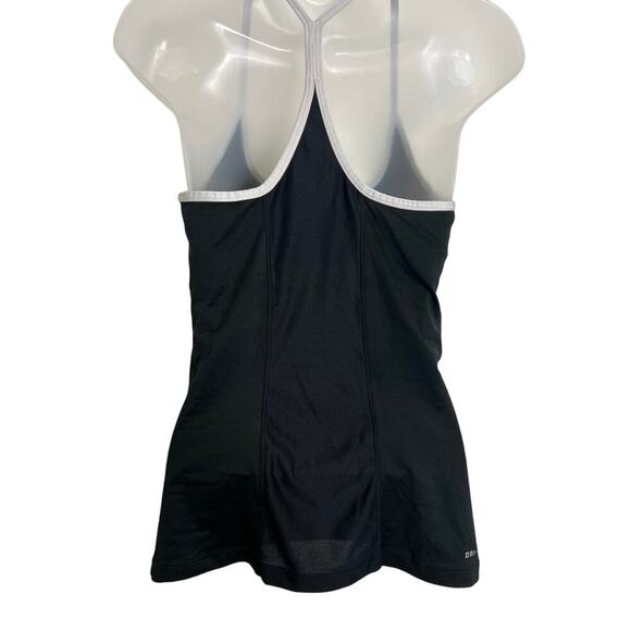 Nike Girls RACERBACK Tankini Top, Black, Medium - Picture 4 of 8